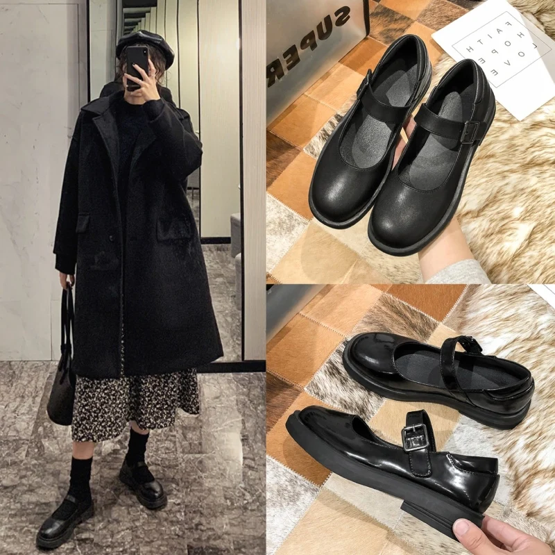 

5 шт., кожаные туфли для студентов, весна-осень