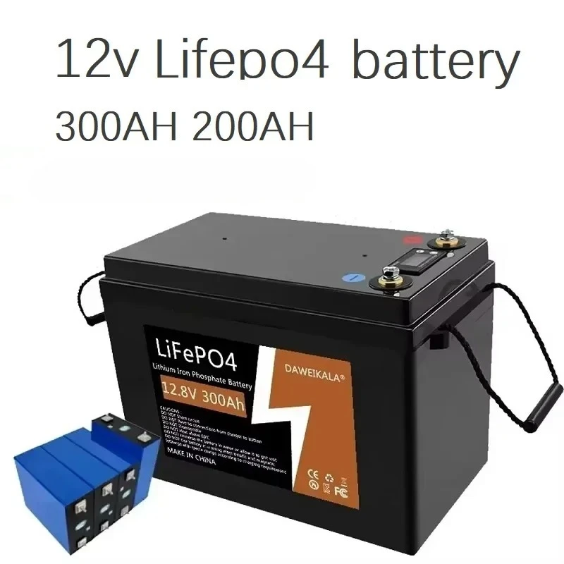 Фото 12V200AH300AHLIFEPO4 аккумуляторный блок литий-железо-фосфатный электрический корабль солнечная энергетическая система наружного источника питания, №2