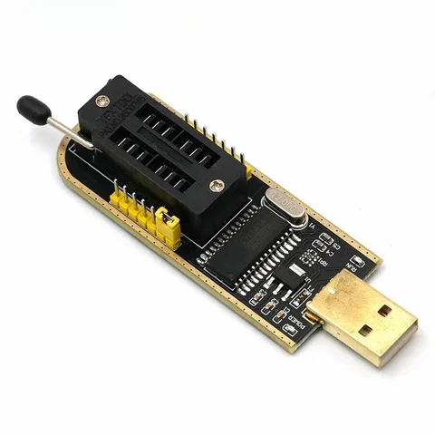 5 шт. CH341A 24 25 серии EEPROM Flash BIOS USB-модуль программатора + тестовый зажим SOIC8 SOP8 для EEPROM 93CXX/25CXX/24CXX
