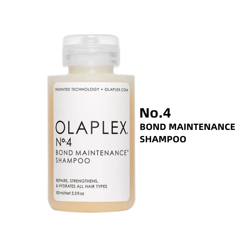 

Olaplex No.4 BOND MAINTENANCE Shampoo Repair Hair Structure Nourish Improve Damaded Hair Anti-Frizz Split End Treatment 100ml