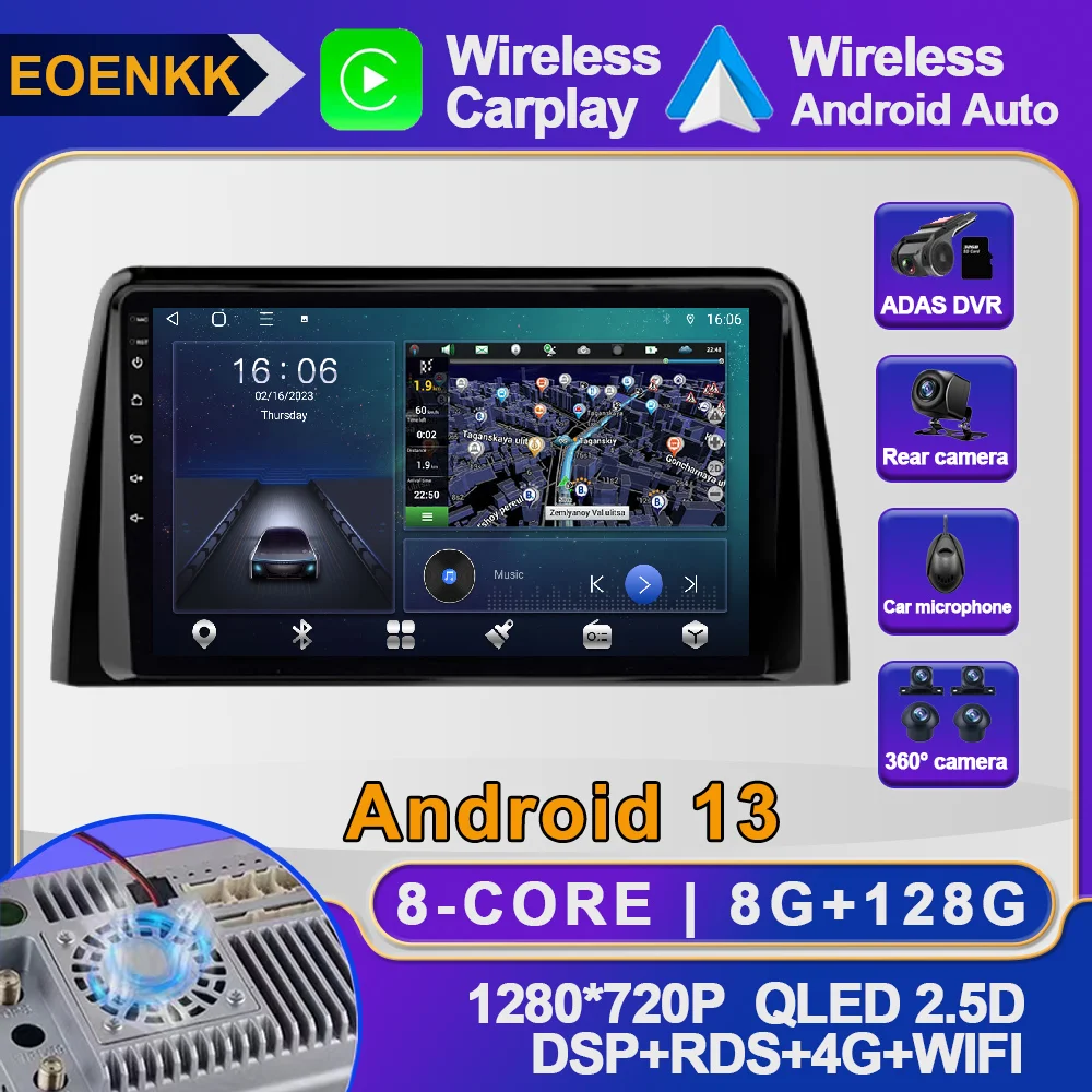 

10.1 Inch Android 13 For Kia KX3 2020 Car Radio SWC DSP No 2din BT AHD Multimedia WIFI Wireless Carplay Auto Video 4G Stereo RDS
