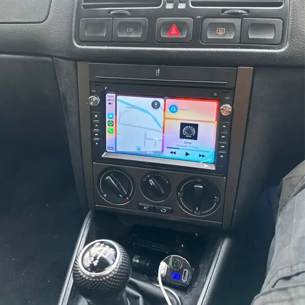 Автомобильный радиоприемник CHSTEK Android 13 Carplay для VW Volkswagen T5 Multivan Golf 4 Lupo Jetta Bora Passat B5
