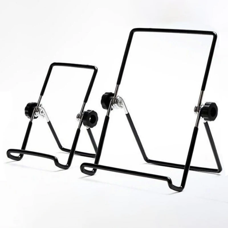 

Держатель планшетов складной портативный Ins ленивый держатель металлический провод Треугольный Кронштейн зажим
