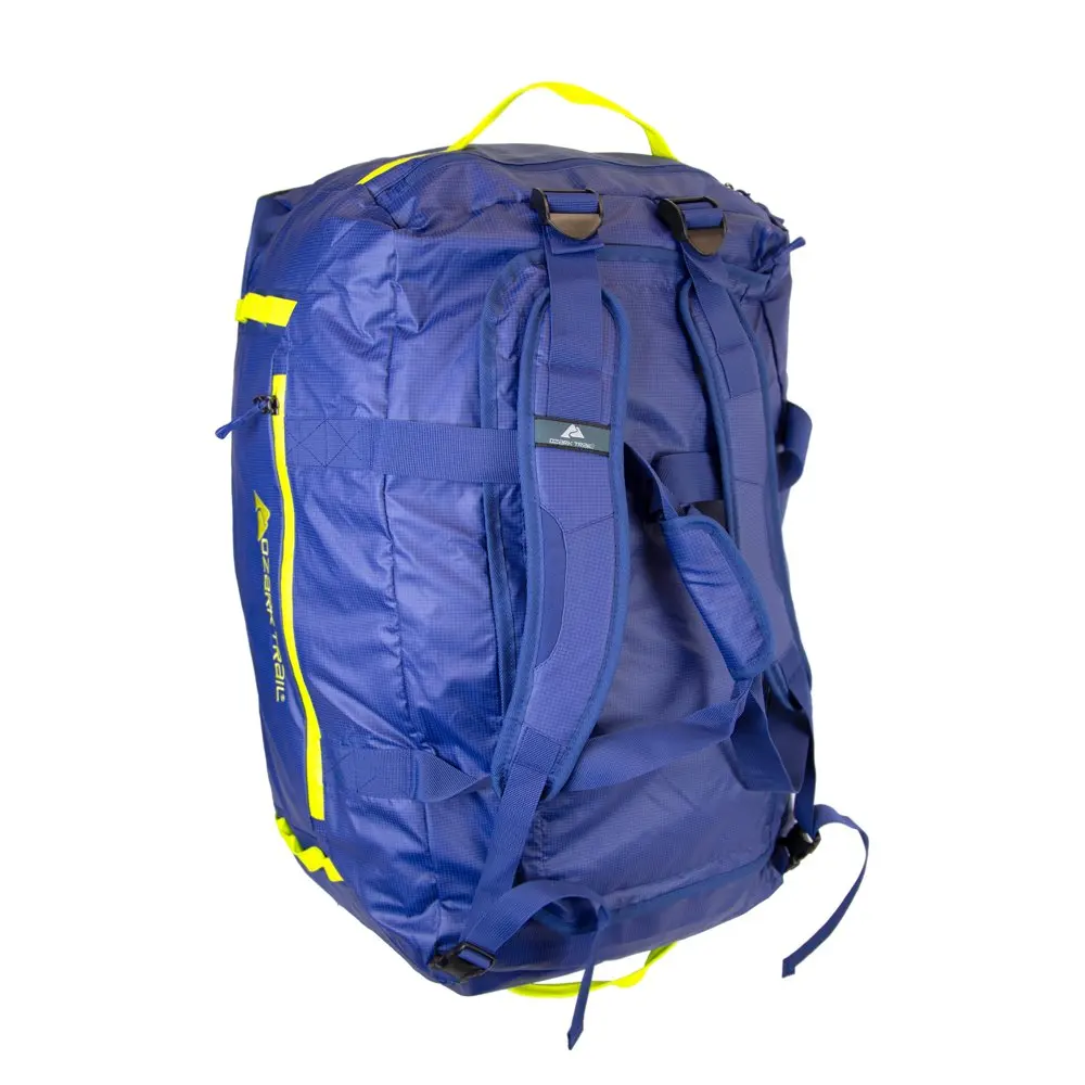 

90 ltr Backpacking Backpack, Stadium Blue and Yellow
