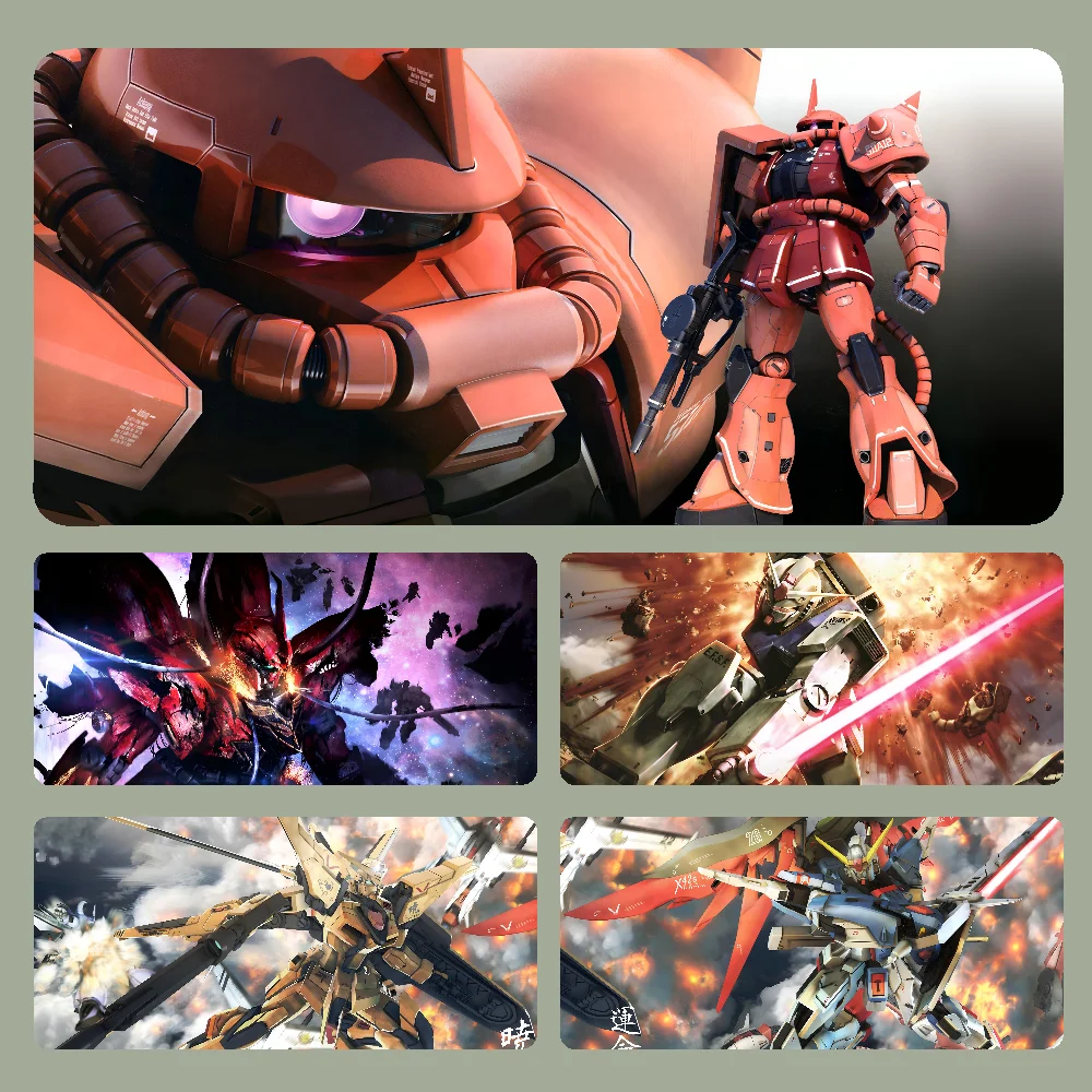 Большой коврик для мыши G-Gundam компьютерные игровые аксессуары коврики настольные