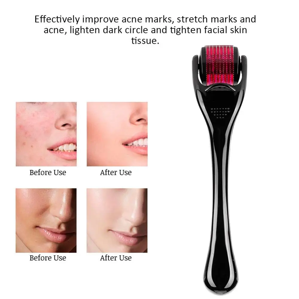 

Игла для микроблейдинга кожи, ролик из нержавеющей стали 0,5 мм для ухода за кожей, отшелушивание и восстановление морщин, омоложение кожи, ин...