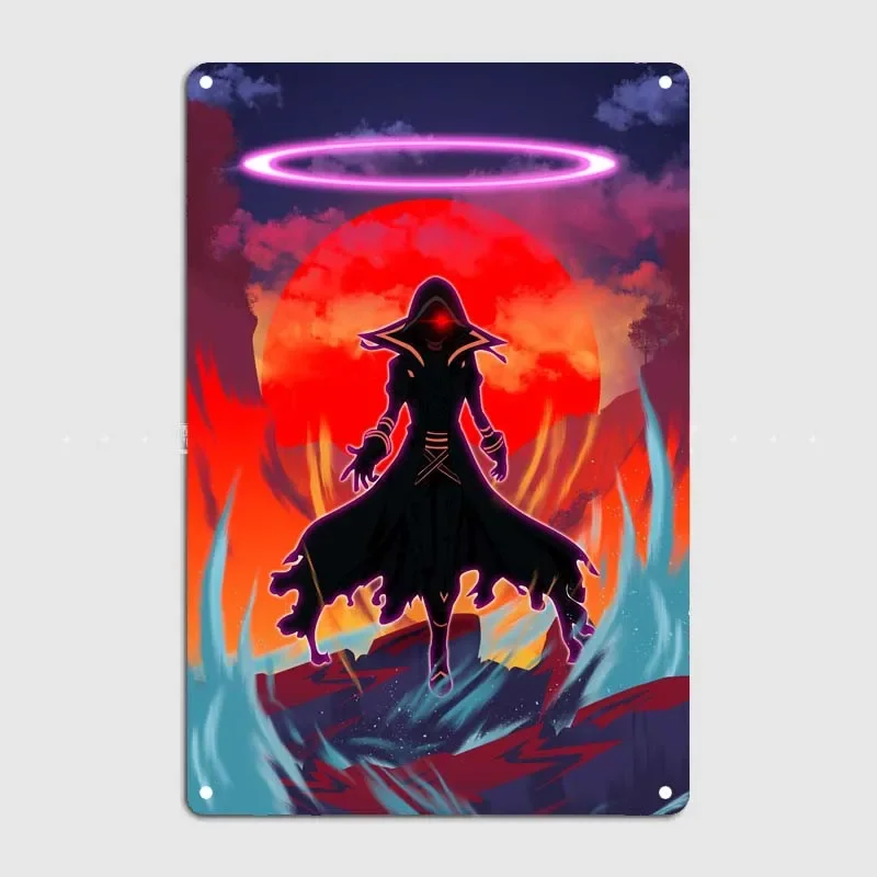 Аниме Плакат Металлические Вывески Индивидуальная Художественная Фреска