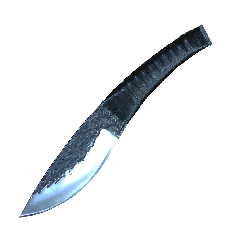 

Реверсивный изогнутый нож для использования на природе, искусственный нож, Тритиевый газовый нож, Военный нож для самообороны, тибетский ко...