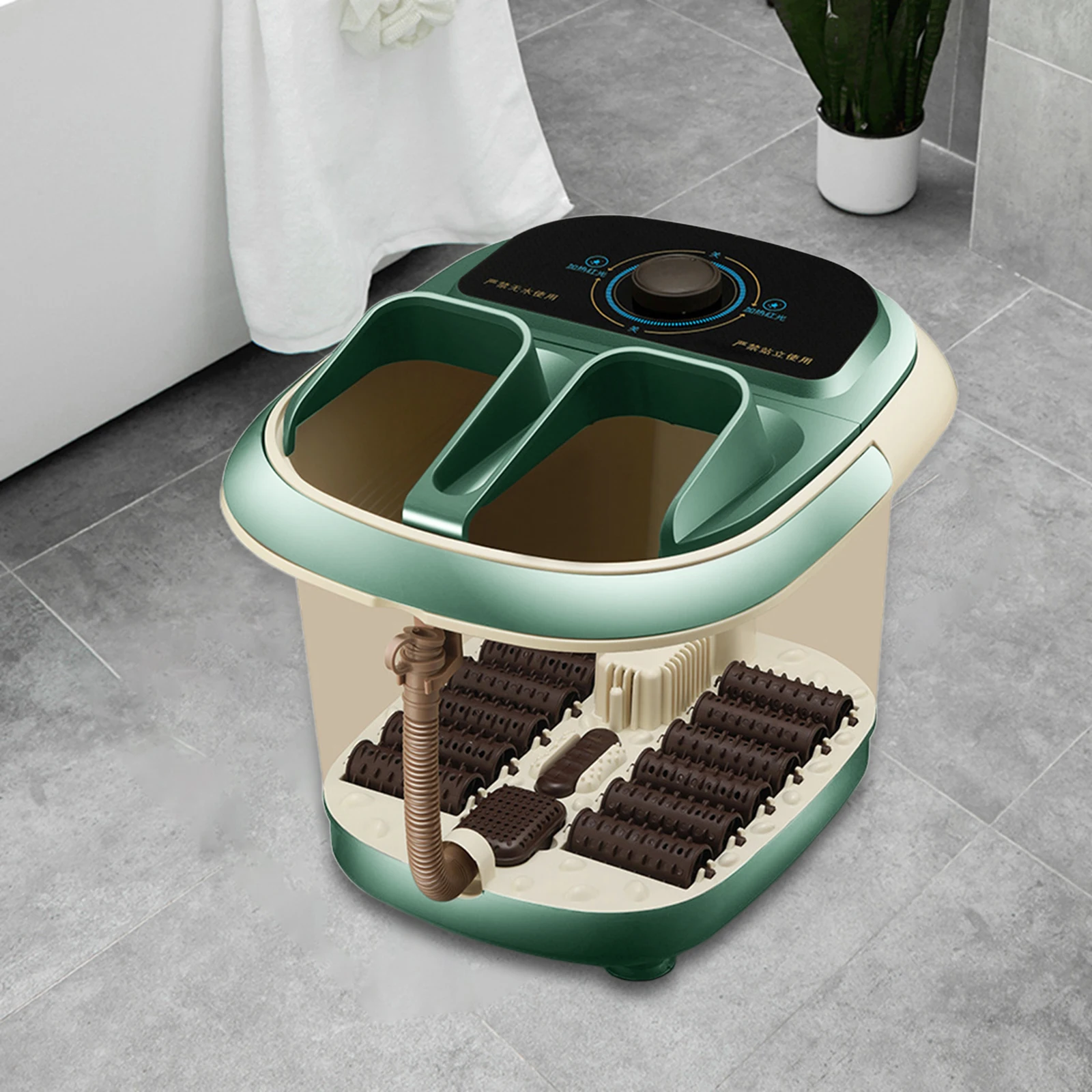 Профессиональная массажная ванна для ног вращающийся переключатель с