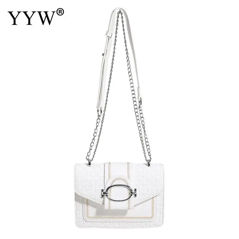 Toptrends Crossbody Bag New Purse And Handbag For Women 2023 Trend Luxury Designer Pu Leather Shoulder Bag Ladies Chain Bag