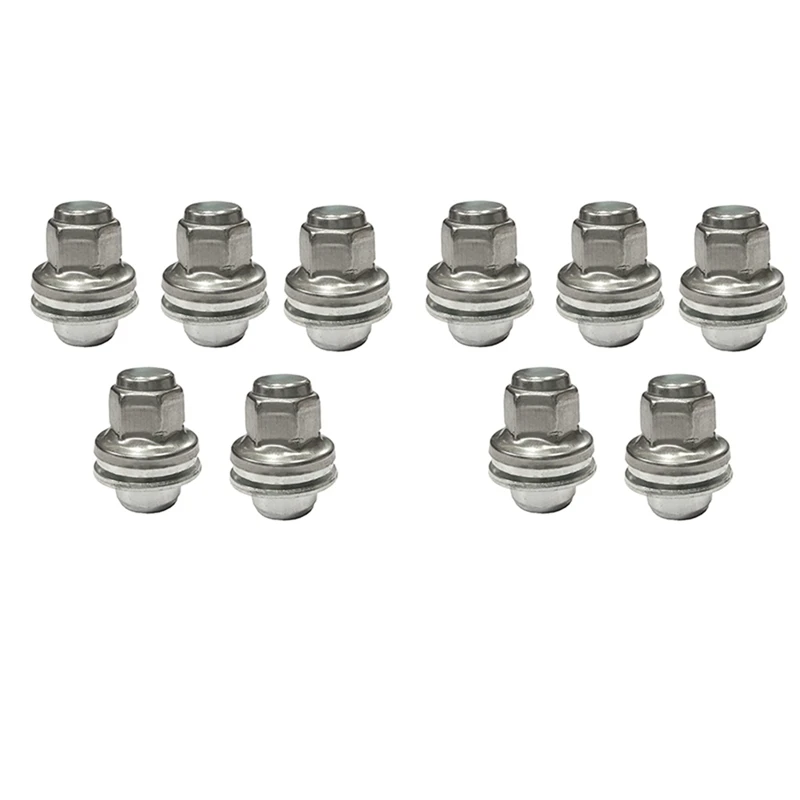 

10Pcs Wheel Lug Bolt Stud Nut C2C35294010 for Jaguar S-Type X-Type XJ XJR XF 1999-11