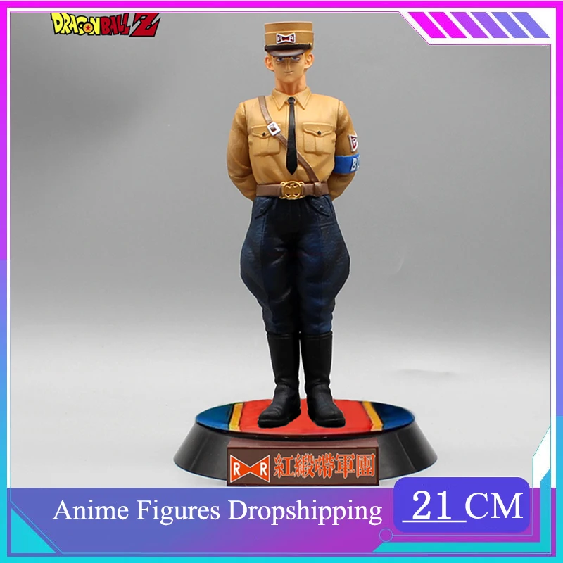 

21cm Amine Dragon Ball Z Figure Red Ribbon Blue Figures Gk Xbd Blue Figurine Pvc Statue Model Doll Collectible Desk Decora Toys