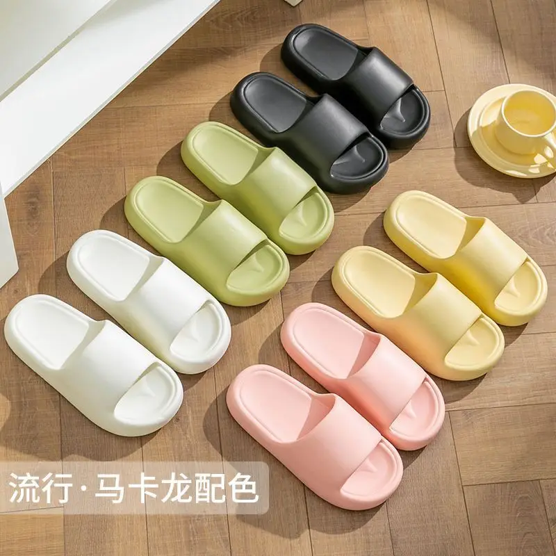 Women Platform Slippers Summer Beach Soft Sole Sandals Leisure Indoor Bathroom Anti-slip