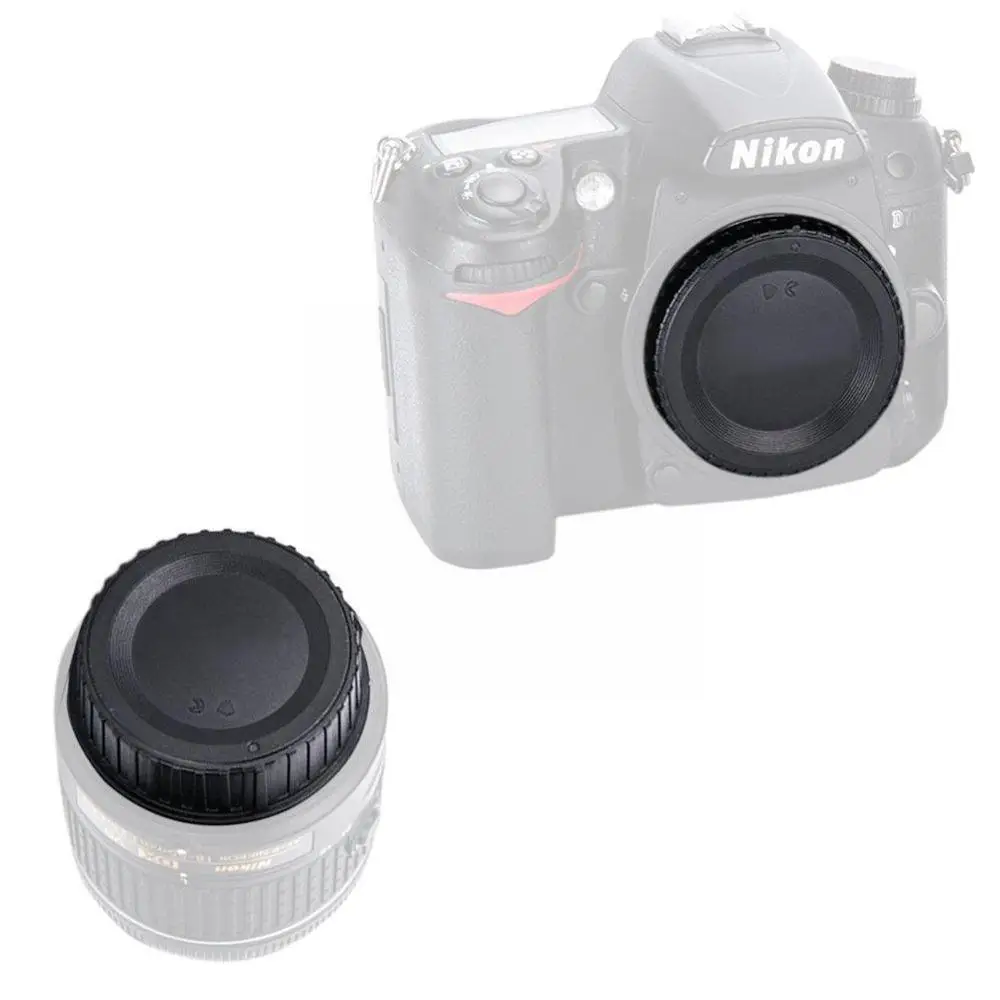 

Крышка для переднего и заднего объектива камеры противопыльная зеркальная камера черная защита d7200 для камеры Nikon d5500 D-series O4I0