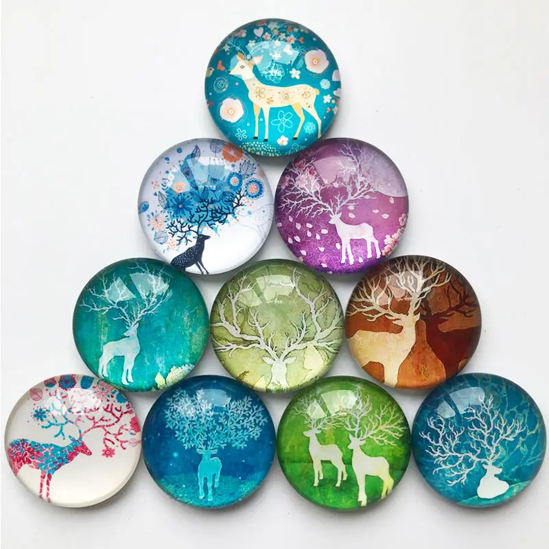 

10 шт., магнитные наклейки на холодильник