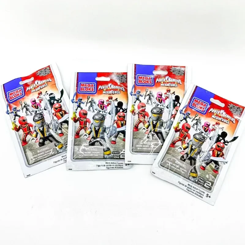 Фото MEGABLOKS динозавр Power Rangers блоки слепые сумки игрушки собранная фигурка модель игрушки Коллекционные подарки для детей №3