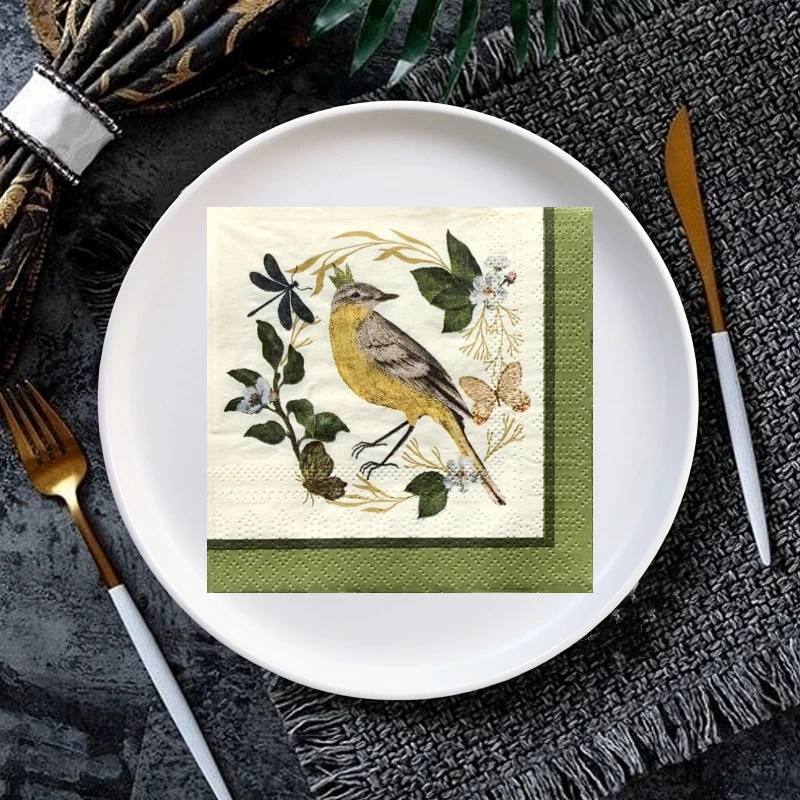 

Винтажные бумажные салфетки для декупажа 25x25 см