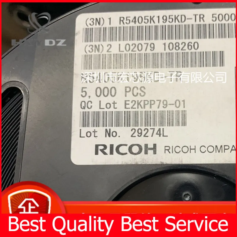 

RICOH R5405K195KD-TR New Original Authentic QFN SMD Triode