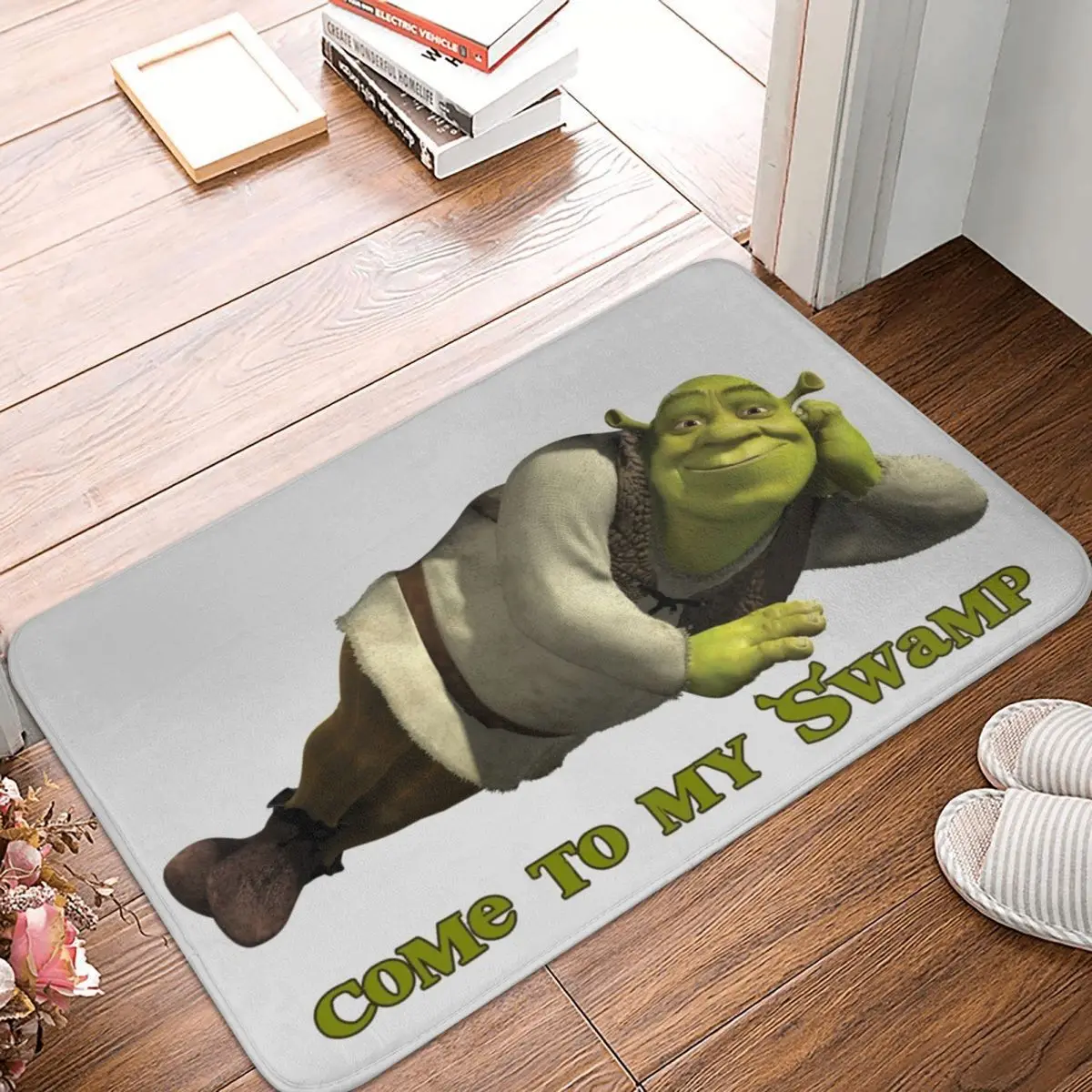 

Come To My Swamp - Shrek Doormat Rug carpet Mat Footpad Polyester Non-slip Antiwear Entrance Kitchen Bedroom balcony toilet