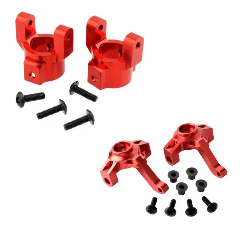 

RGT 86100 1/10 RC Car spare parts Front axle base C C-seat steering fixed seat P860011 / Steering arm steering cup P860010