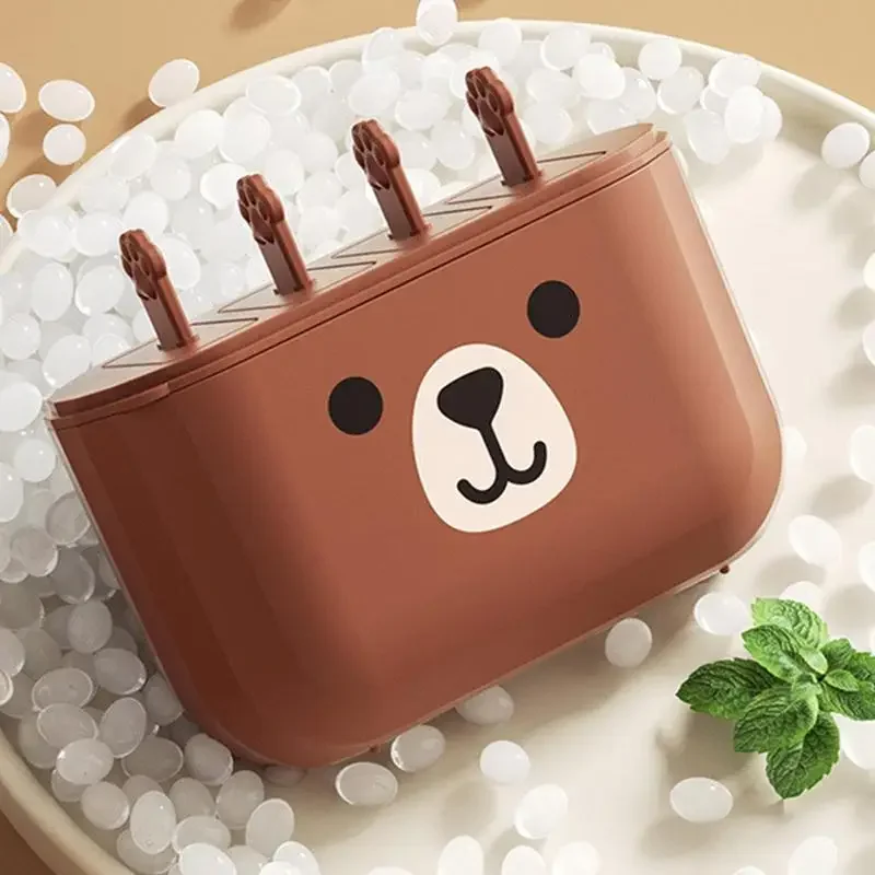 Полость пищевая форма для мороженого коробка мультяшное силиконовое мороженое