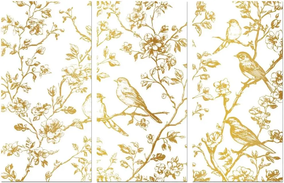 

Наклейки для мебели Gold Branches and Birds 3 шт.