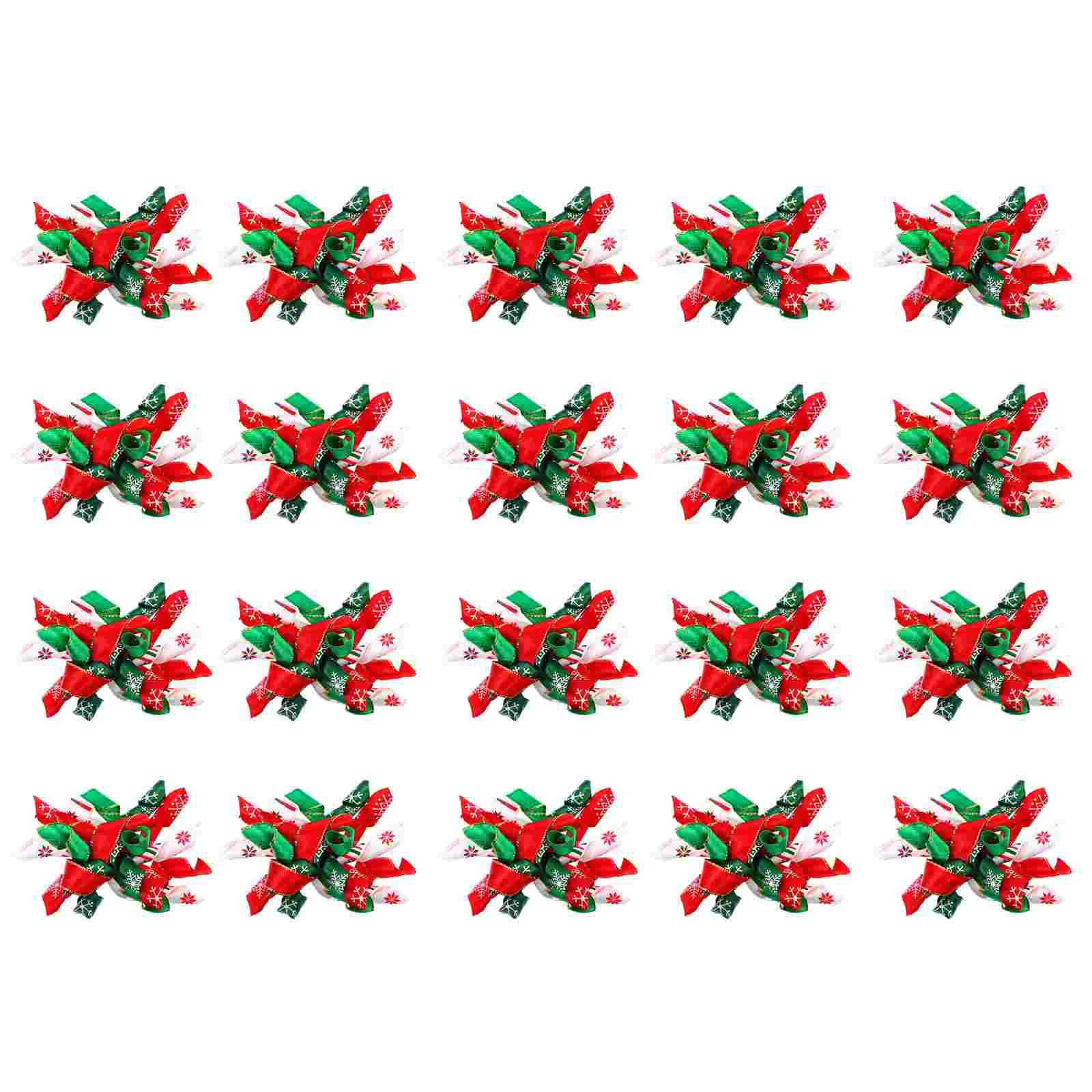

Pet Hair Christmas Puppy Bow Holiday Accessoriesgift Headband Clips Ties Glitter Bands Bows Dog Bowknot Topknot