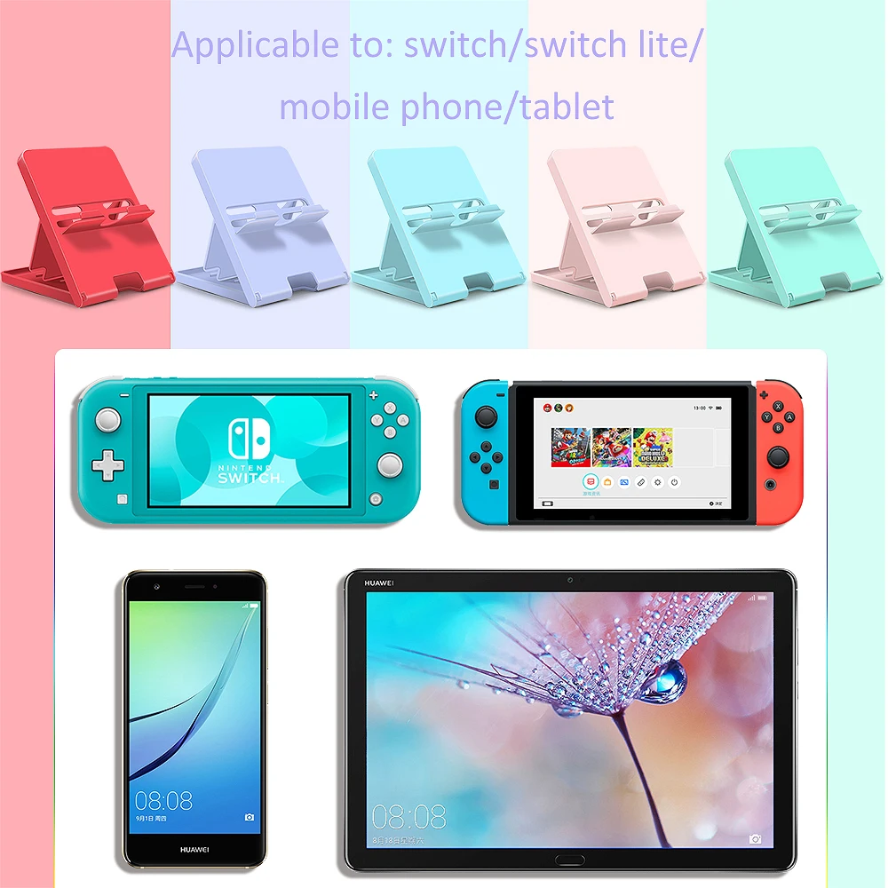 ns normal switch game console stand for nintendo switch mobie phone pad pink holder classic ns bracket adjustable accessories free global shipping