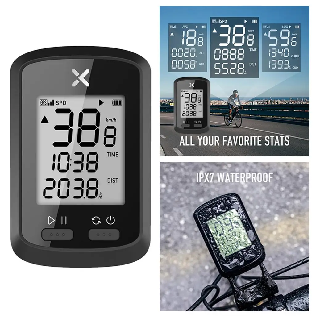 + Компьютер Спидометр Водонепроницаемый дорожный MTB Cadence Велосипедный компьютер