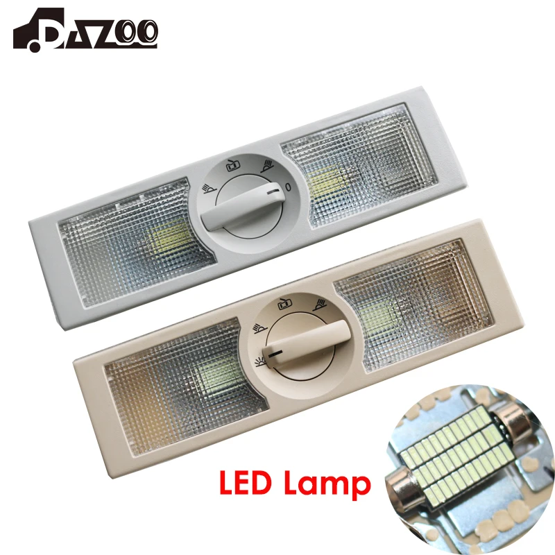 

OEM Halogen LED Reading Lamp Rear Interior Dome Light 6Q0 947 291 FOR VW POLO TOURAN JETTA RAPID SEAT ALTEA 6Q0947291