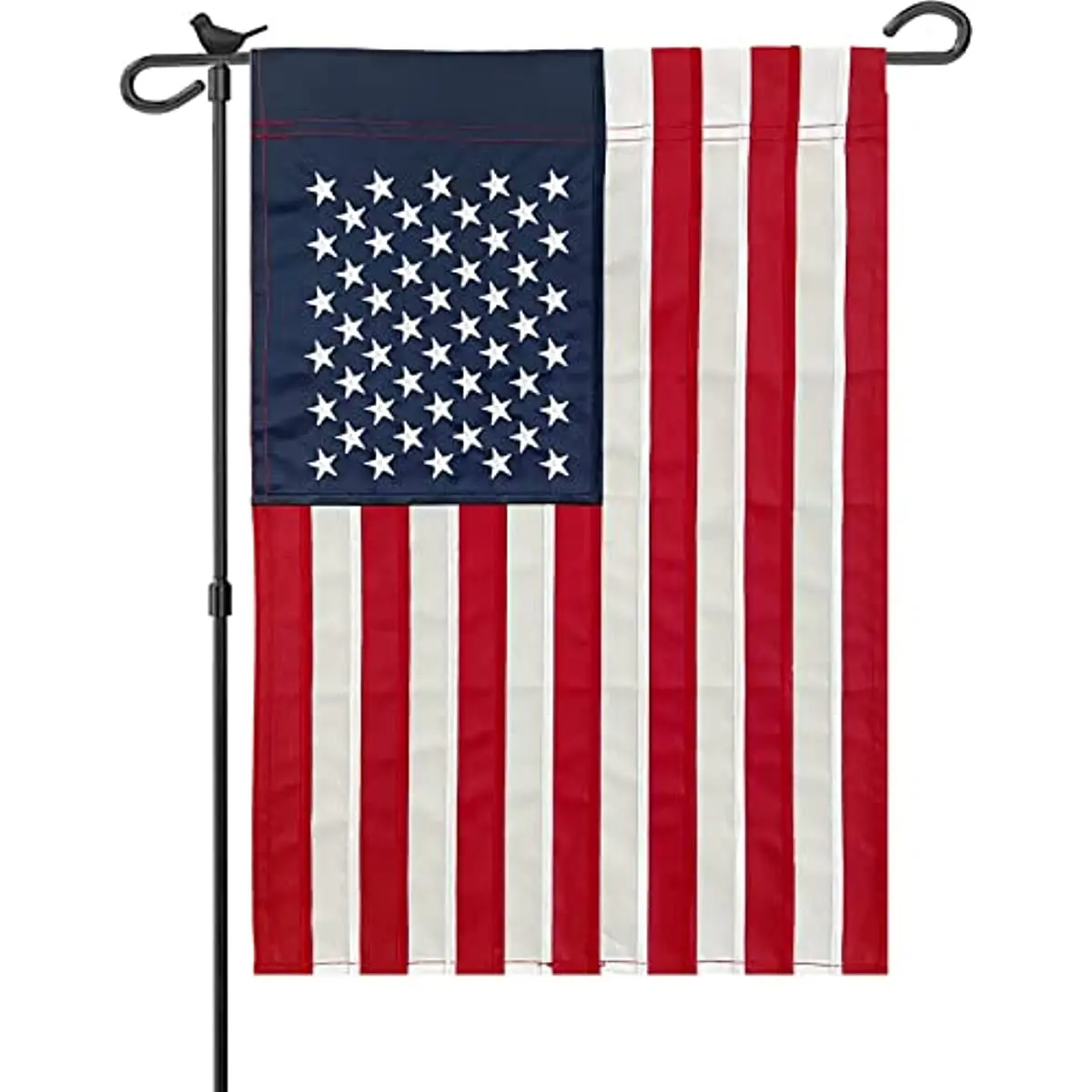 

Американские садовые флаги, звезды, двусторонний маленький американский флаг для двора, баннер, патриотическое уличное украшение для газона