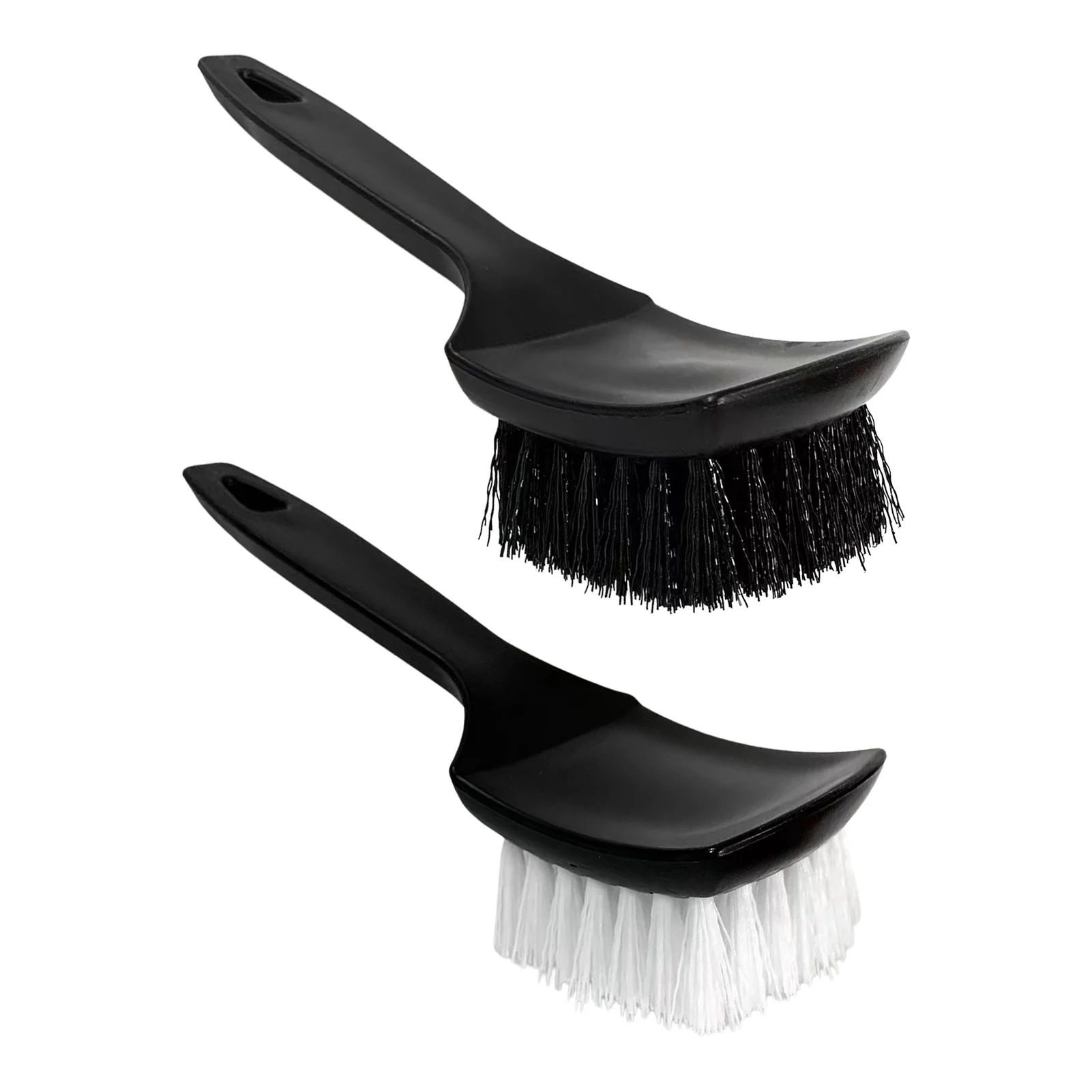 

Hub Cleaning Brushes Cleaning Brushes And Dusters Auto Detailing Car Wash Brush Ergonomic Grip With Curved Head For Tires And