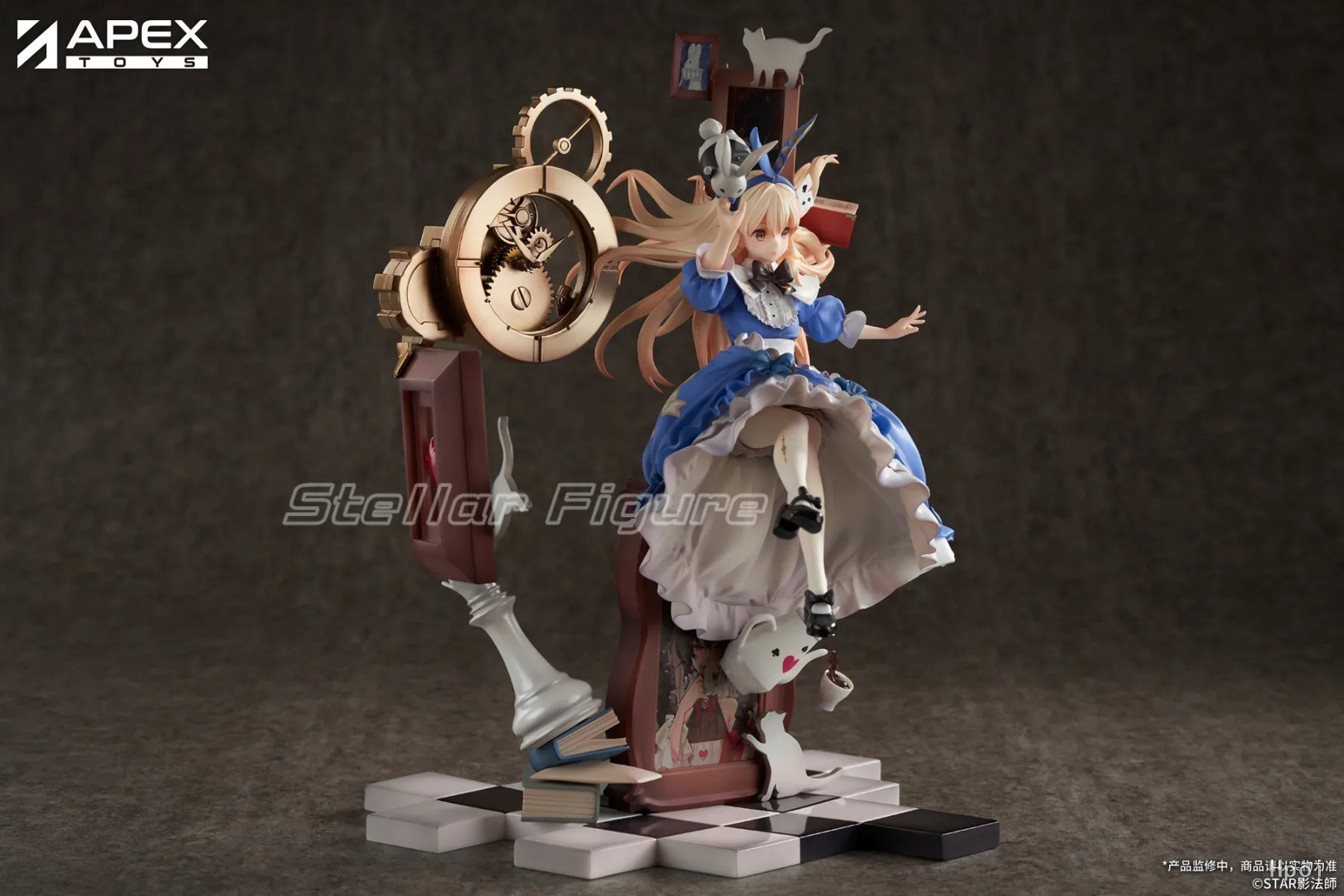 Фото 【SF】В наличии APEX-TOYS Sleeping in Wonderland Dreaming Moment Alice Riddle 1/7 Ratio Фигурка Анимационная коллекция игрушек №3
