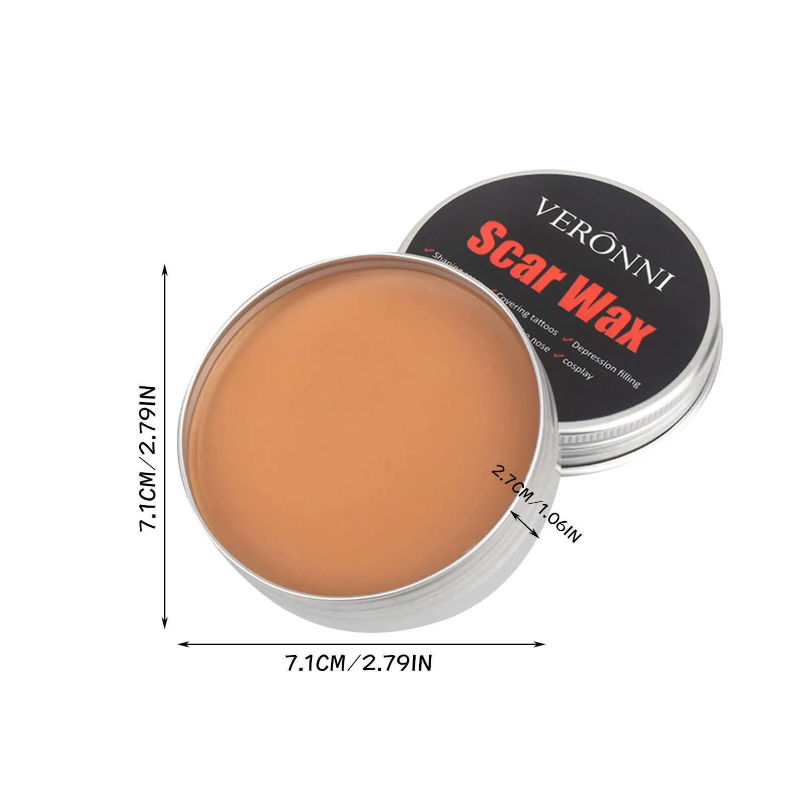 Искусственный воск для носа и фотографий |