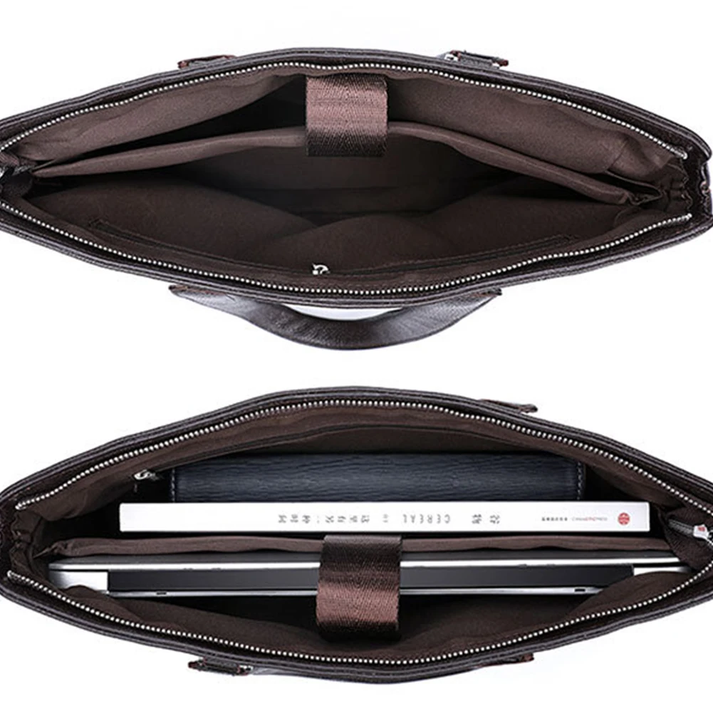 Royal Bagger Mens Laptop Briefcase Genuine Cow Leather Crocodile Pattern Man Handbag Business Shoulder Bag Messenger Bags