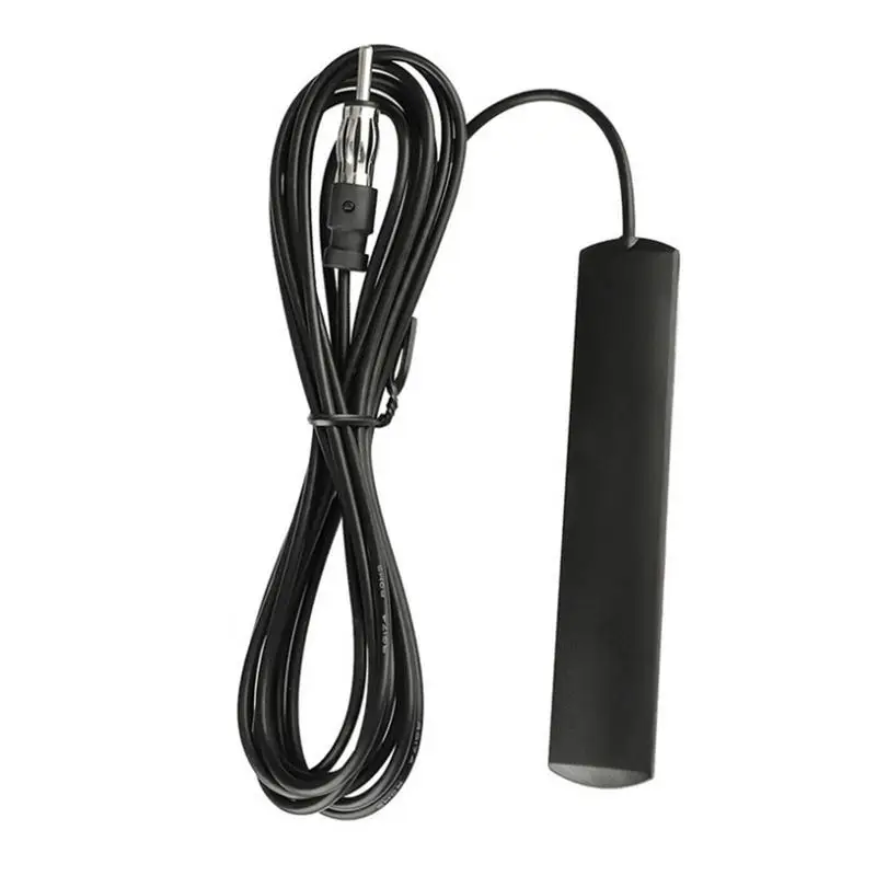 Universal Car Radio Stereo Antenna Car Windshield Antenna Stereo Radio Stealth Amplifier Connector Adapter For Car Truck Boat