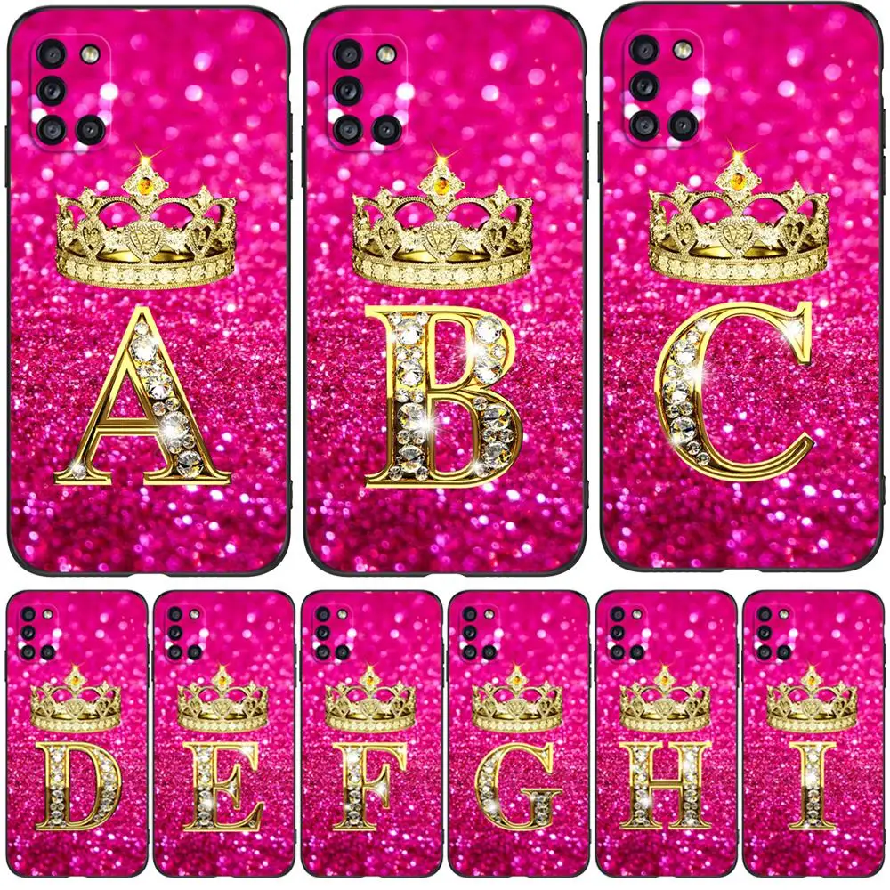 Чехол для Samsung Galaxy A31 чехол телефона A 31 SM-A315F GalaxyA31 6 4 дюйма черный из ТПУ с надписью