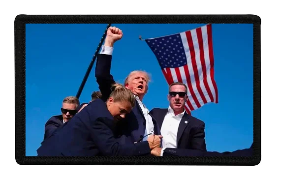 Нашивки с изображением Дональда Трампа 2024 года Спасите Америку снова сделайте