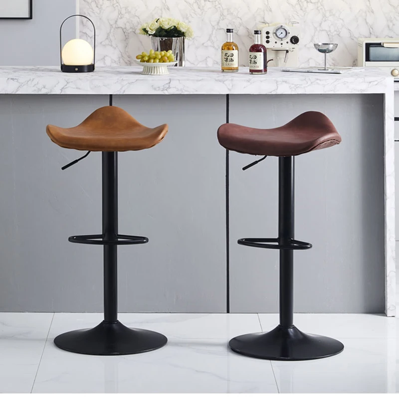 Удобные дизайнерские барные стулья в американском стиле вращающиеся роскошные