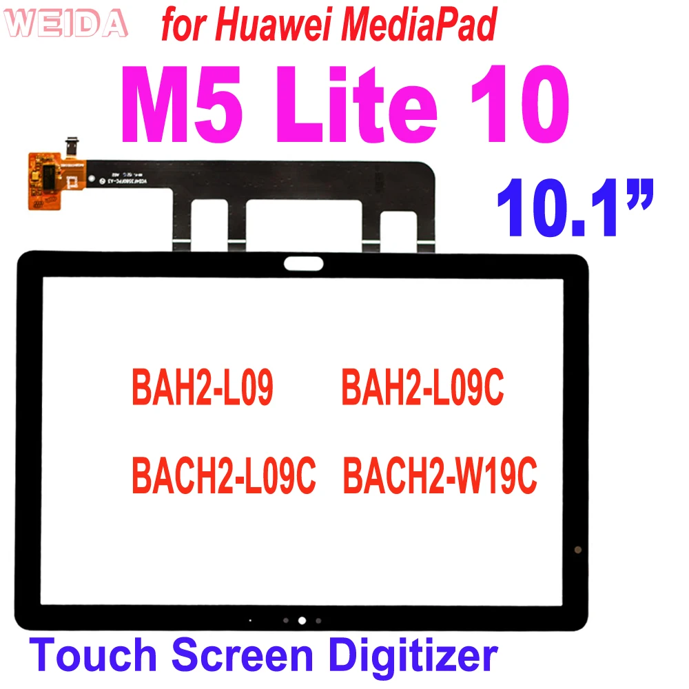 10,1 "Huawei MediaPad M5 Lite LTE 10 ЖК-дисплей с сенсорным экраном и дигитайзером в сборе для женских фотографий
