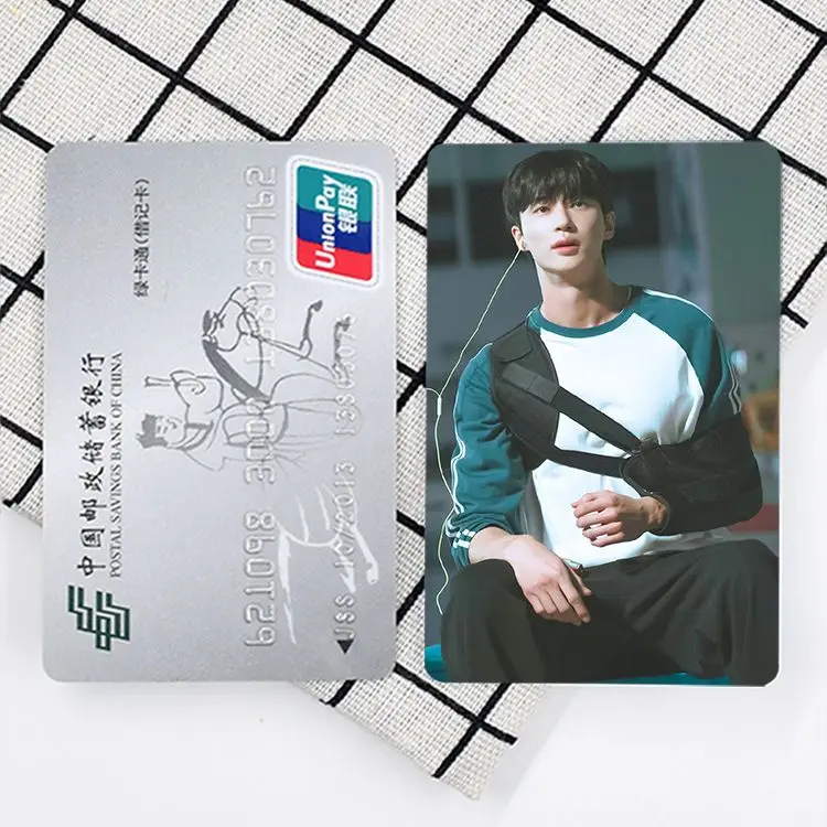 Фотоальбом без повторов Byeon Woo-seok Photo мини карточный кошелек Lomo Card с фотоальбомом