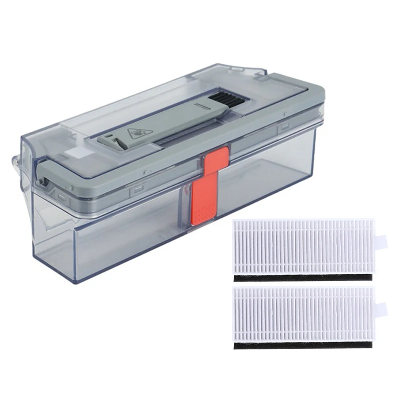

3Pcs Replacement Parts Dust Box Filter For Ecovacs Deebot N9+ Robot Vacuum Cleaner Accessories