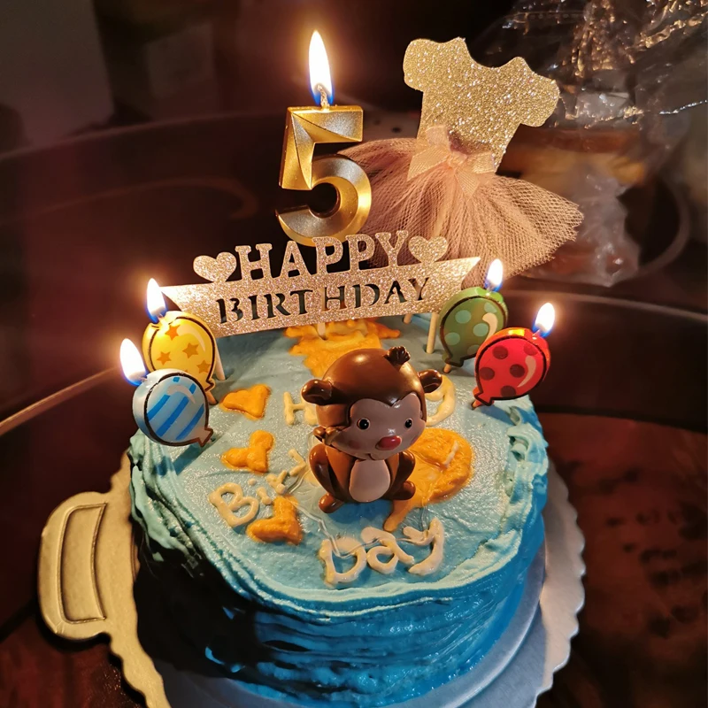 Высококачественные цифровые свечи в коробке из воловьей кожи для золотых дней