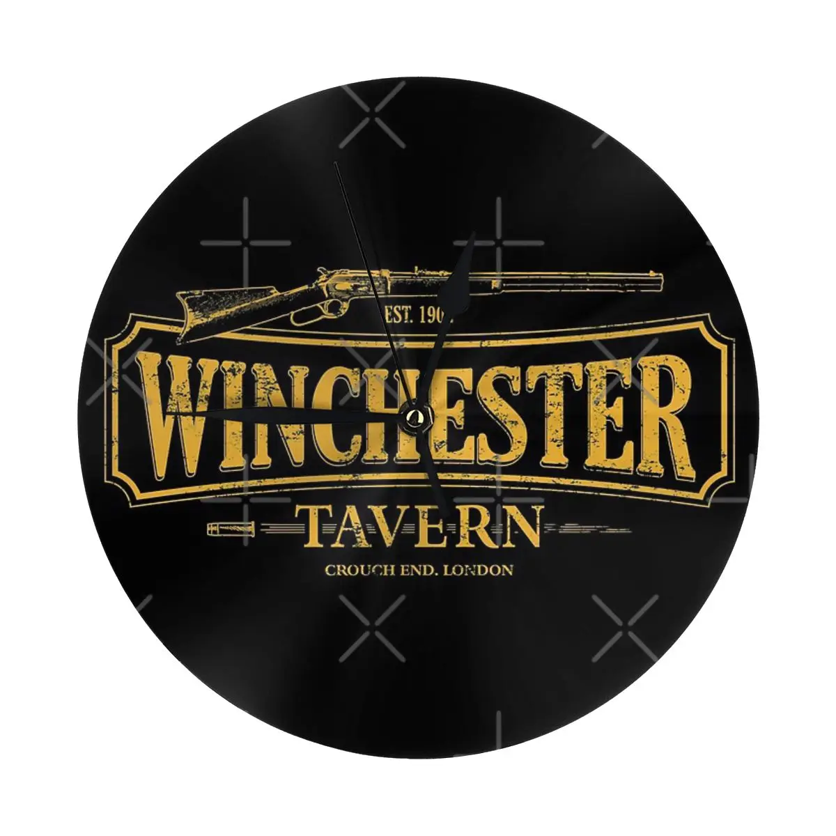 Winchester Таверна-Шон мертвецов HD настенные часы украшение комнаты необходимые