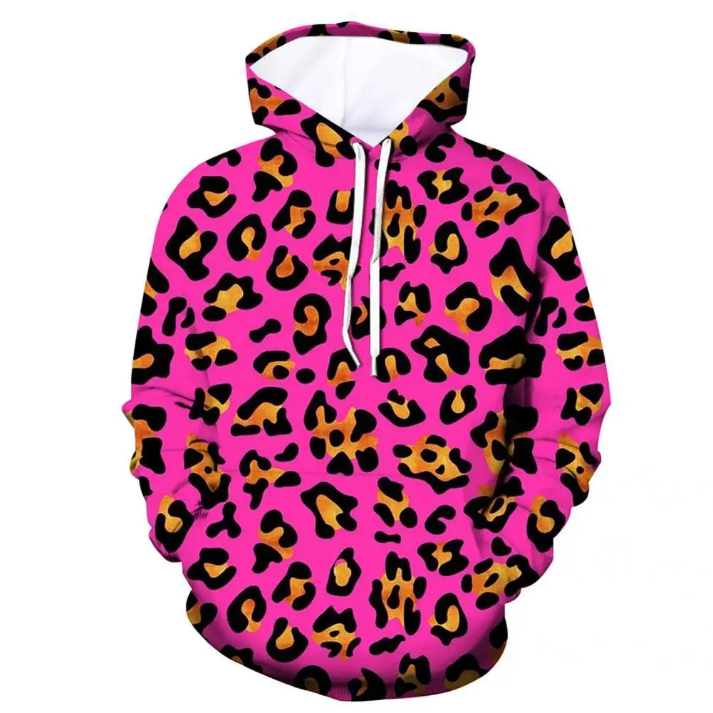 

Popular Printed Leopard Pattern Sweatshirt Hoodie Top Hooded Anti-wrinkle