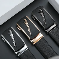 belt men top quality leather belts strap male metal automatic buckle belt for men designer luxury