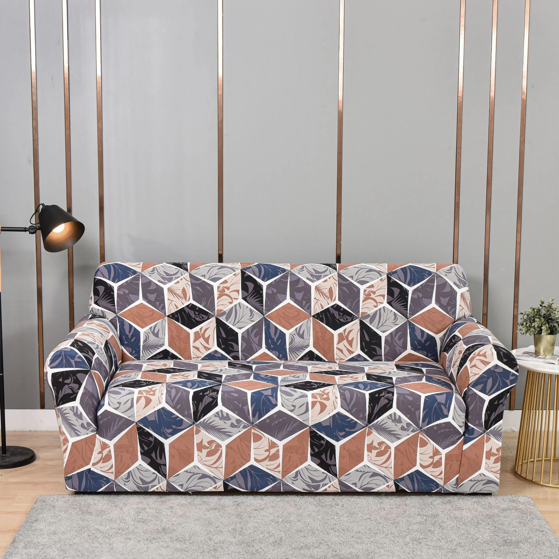 

Stretch Plaid Sofa Slipcover Elastic Sofa Covers for Living Room funda sofa Chair Couch Cover Home Decor for Pets 1/2/3/4-seater