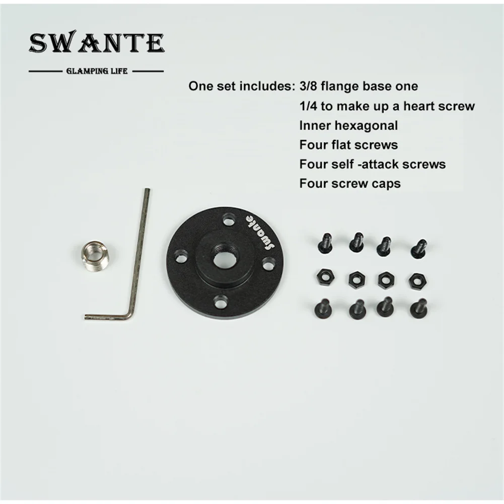 Многофункциональная Фланцевая пластина Swante 1/4 штатив для кемпинга стол из