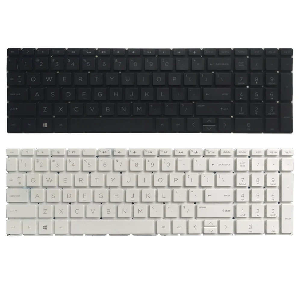 Новая клавиатура US для HP Pavilion 15-DA 15-DB 15-DF 15-DK 15-DX 15-CX 15-CS 15-DW 15-EC 15-CR TPN-C135 250 G7 255 |