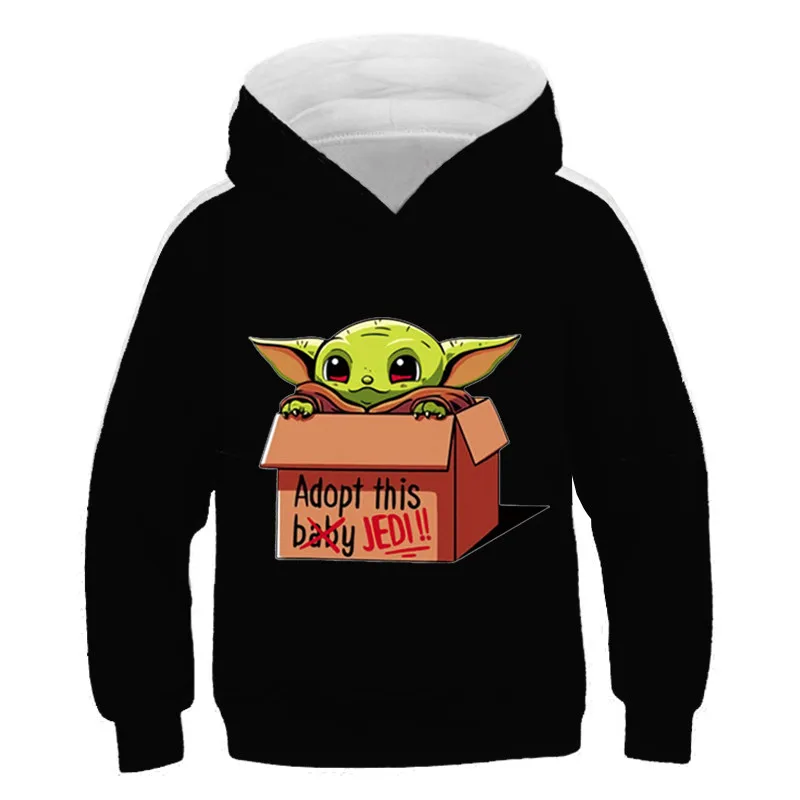 

Baby Boys Girls Mandalorian Clothes Winter Spring Mandalorian Hoodies kids Baby Yoda Hoodie Sweatshirt Children's clothing
